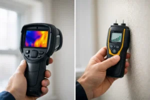Thermal Imaging vs Moisture Meter