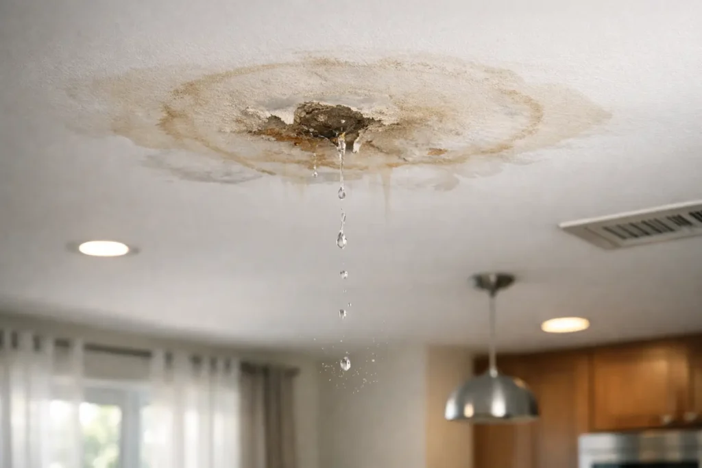 What Causes Recurring Ceiling Stains?